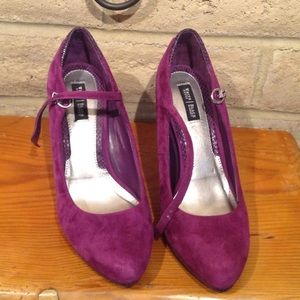 Purple High heell shoes
